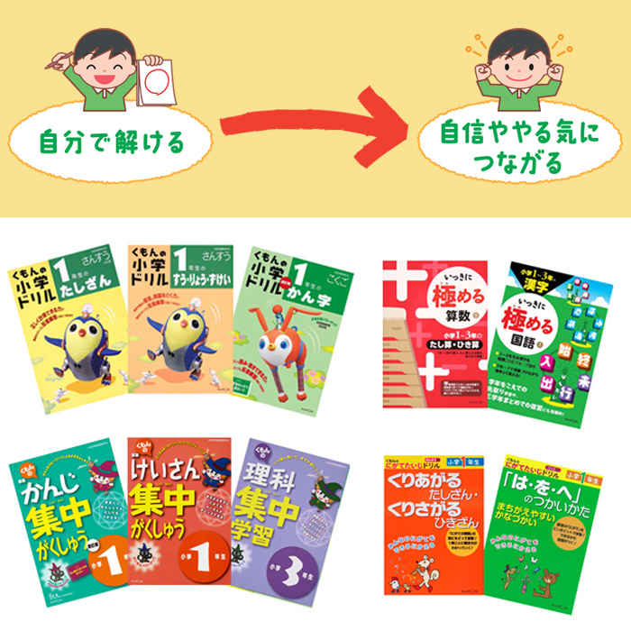 できる を大切に くもんの小学生向けドリル くもん出版